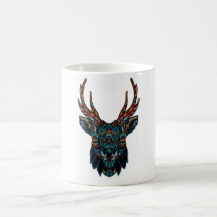 Mug Deer Mandala