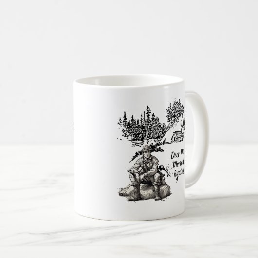 Mug Deer Me, A Encore Manqué ! (Devant droit)