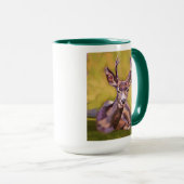 Mug Deer Painting - Gift for Animal Lovers (Devant droit)
