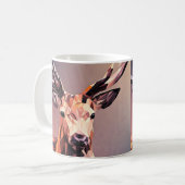 Mug Deer Small Poly Art Design-54655 (Devant gauche)