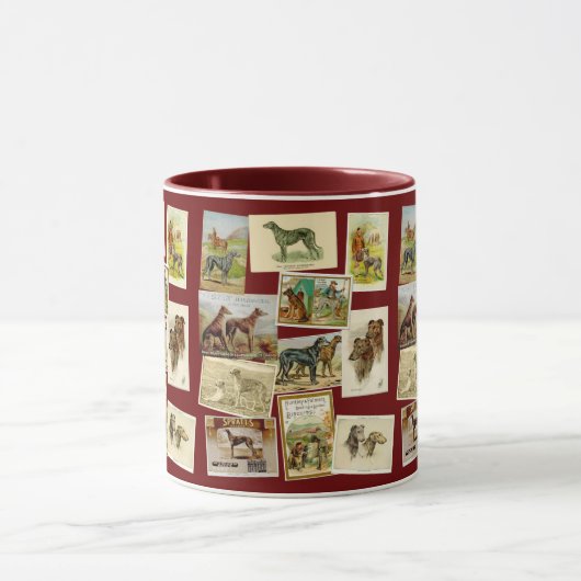 Mug Deerhound Vintage (Centre)