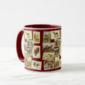 Mug Deerhound Vintage (Devant gauche)
