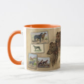 Mug Deerhound Vintage (Gauche)