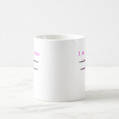 Mug Déesse avec des lignes (Centre)