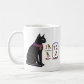 Mug Déesse Bastet de chat égyptien (Gauche)