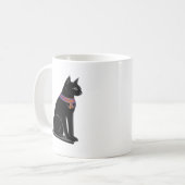 Mug Déesse Bastet de chat égyptien (Devant gauche)