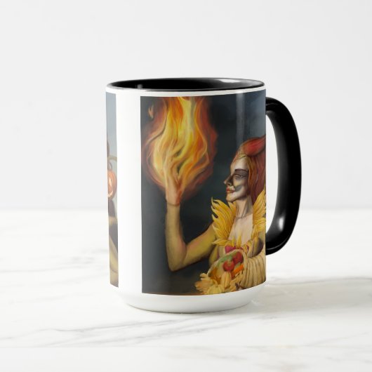 Mug Déesse d'automne (Devant droit)