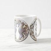 Mug Déesse de pierre de la lune de lune de Tiple (Devant droit)