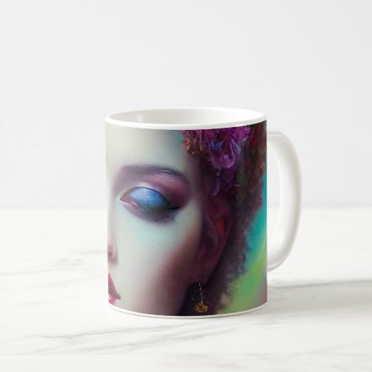 Mug Déesse des fleurs (Devant droit)