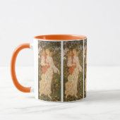 Mug Déesse des floraisons et des fleurs, Flora par Mor (Gauche)