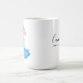 Mug Déesse du cancer du zodiaque avec le crabe rouge (Centre)