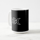 Mug Déesse du Pentacle Triple Moon (Devant gauche)