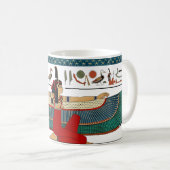 Mug Déesse égyptienne à ailes de Ma'at de la vérité (Devant droit)