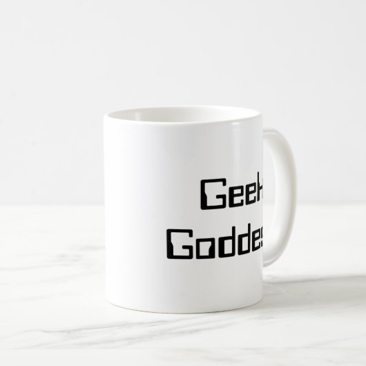 Mug Déesse geek Drôle Humour STEM Science Tech Math (Devant droit)