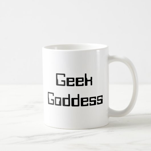 Mug Déesse geek Drôle Humour STEM Science Tech Math (Droite)