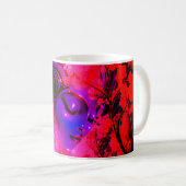 Mug Déesse néon dans une forêt enchantée (Devant droit)