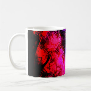 Mug Déesse néon dans une forêt enchantée