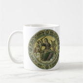 Mug Déesse romaine de la justice avec des anges par Ra (Gauche)