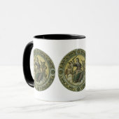 Mug Déesse romaine de la justice avec des anges par Ra (Devant gauche)