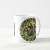 Mug Déesse romaine Justice avec les anges par Raphael (Devant droit)