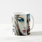 Mug Déesses dorées Ai Art (Devant droit)