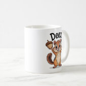 Mug Deez Nuts Écureuil Drôle (Devant droit)