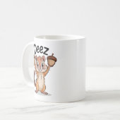 Mug Deez Nuts Écureuil Drôle (Devant gauche)