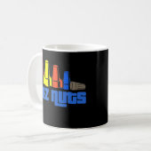 Mug Deez Nuts Electrician Funny For Men & Women Cadeau (Devant gauche)