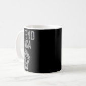 Mug Défendez Daca avec poing résistant graphique en dé (Devant gauche)