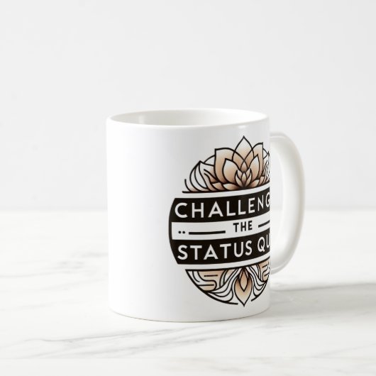 Mug Défendre le T-shirt Status Quo (Devant droit)