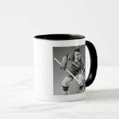 Mug Défenseur d'hockey (Devant droit)