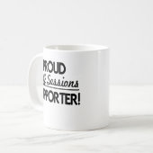 Mug Défenseur fier de Jeff Sessions ! (Devant gauche)