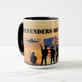 MUG DÉFENSEURS DE LA LIBERTÉ (Devant gauche)