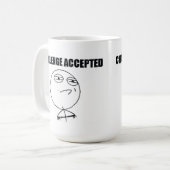 Mug Défi admis (Devant gauche)
