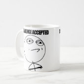 Mug Défi admis (Devant gauche)