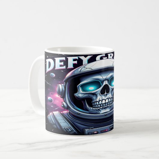 Mug Défier la gravité (Devant gauche)