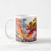 Mug Défilé de dragon - Design 1 (Gauche)