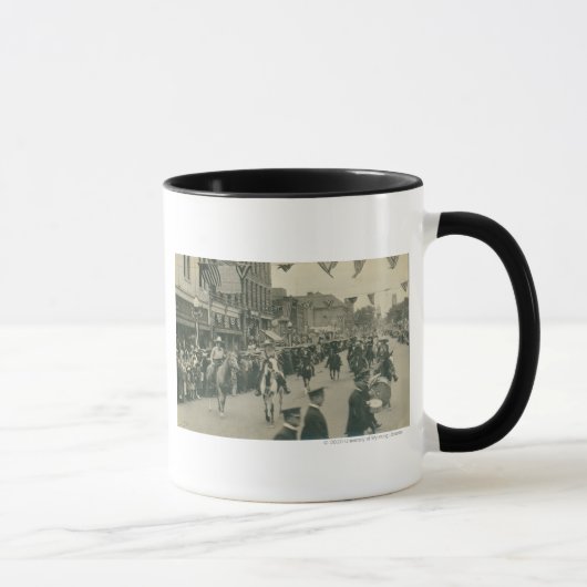 Mug Défilé de jours de frontière de Cheyenne (Droite)