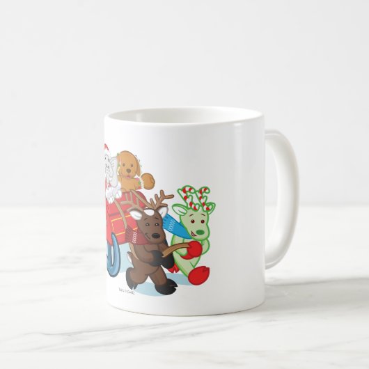 Mug Défilé de Noël de Webkinz (Devant droit)