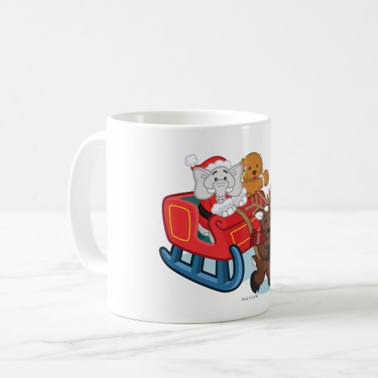 Mug Défilé de Noël de Webkinz (Devant gauche)