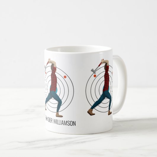 Mug Défilement Ax (Devant droit)