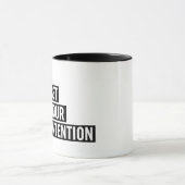Mug Définir la typographie de votre intention (Centre)