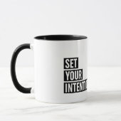Mug Définir la typographie de votre intention (Gauche)