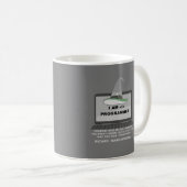 Mug Définition amusante du programmeur (Devant droit)