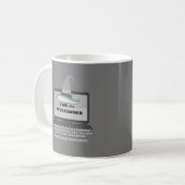 Mug Définition amusante du programmeur (Devant gauche)