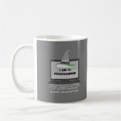 Mug Définition amusante du programmeur (Gauche)