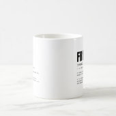 Mug Définition d'ami drôle et sincère (Centre)