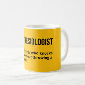 Mug Définition d'anesthésiste - Humour Médicale (Devant droit)