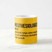 Mug Définition d'anesthésiste - Humour Médicale (Centre)