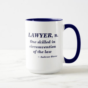 Mug Définition d'avocat
